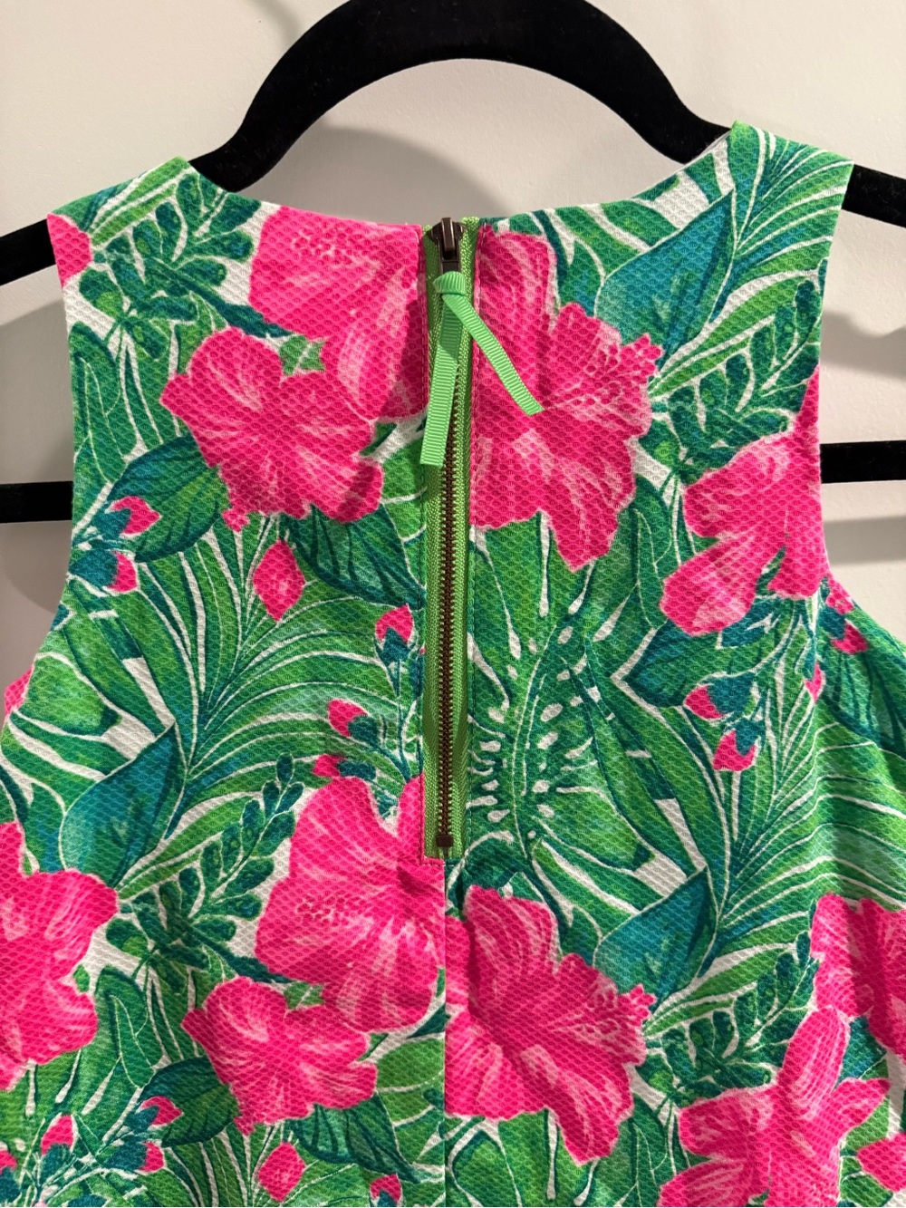 Tommy Bahama Pink and Green Floral Kid Dress - Picture 5 of 7